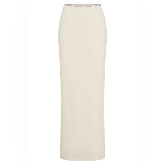 Meshki Diamante Maxi Skirt With Split - Picture 3 of 7